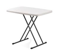 Mesa plegable ajustable - Bandeja portátil para fiesta de picnic en casa - Soporte versátil para laptop - Ligero y fácil de almacenar