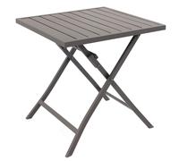 MESA PLEGABLE ALUMINIO DECORACIÓN EXTERIOR VARIOS COLORES Y MEDIDAS MOD ALABAMA