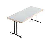 Mesa plegable armazón de pata en doble T