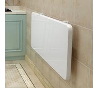 Mesa plegable con hojas caídas - Escritorio de trabajo montado en la pared que ahorra espacio flotante portátil y mesa de comedor para el hogar, oficina, cocina, lavandería y baño - 40 - 120 cm de