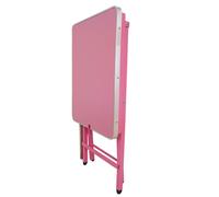 Mesa plegable con horca MESA PLEGABLE ROSA CON HORCA