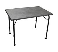 Mesa Plegable De Aluminio Brunner Recreo Para Camping 100 X 68 Cm Negro Gris