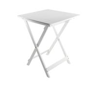 Mesa Plegable de Bambú Barnizada Biano 60x60x75cm 7house