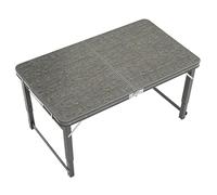 Mesa plegable de comedor y cocina: mesa auxiliar estructura de acero para parrilla, mesas de jardín portátiles con caballete para fiestas, banco de trabajo para preparación de alimentos(100cm/3.3ft)