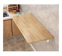 Mesa plegable de madera para barra de desayuno con soportes para comedor, estudio, cocina, balcón, ahorro de espacio, estación de trabajo para computadora (tamaño: 40 x 25 cm (largo x ancho x ancho)