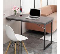 Mesa Plegable de Pared, Banco de Trabajo Plegable de Alta Resistencia, Mesa de Oficina Plegable, mesas de Comedor abatibles de Madera para Cocina, Estante de lavandería Plegable co