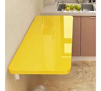 Mesa Plegable de Pared con alas abatibles, Mesa Plegable de lavandería Resistente de 0,7" de Grosor, mesas de Pared estables y robustas para Espacios pequeños en la lavandería, Cocina y Come