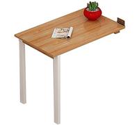 Mesa plegable de pared con diseño de hojas, escritorio de computadora y mesa de comedor que ahorra espacio para oficina en casa, dormitorio, sala de estar, solución versátil y elegante