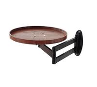 Mesa plegable de pared con hojas abatibles, escritorio flotante que ahorra espacio para cocina, dormitorio, oficina, acabado de madera original, diseño versátil para espacios pequeños