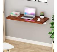 Mesa plegable de pared con hojas abatibles, mesa plegable de pared, mesa de bar montada en la pared, banco de trabajo plegable, escritorio para computadora portátil, para el hogar, oficina, estudio