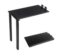 Mesa Plegable de Pared con Patas, Mesa de Comedor abatible, Escritorio Plegable, Escritorio Colgante Plegable de Pared para Cocina, Oficina en casa y Espacios pequeños (Negro, 120x