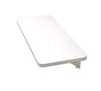 Mesa plegable de pared - Escritorio blanco para comedor y computadora para espacios pequeños, diseño convertible, 50 x 30 cm, solución versátil para oficina en casa