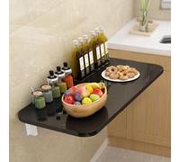 Mesa plegable de pared, escritorio de lavandería que ahorra espacio, banco de trabajo colgante multifuncional para oficina en casa y estudio