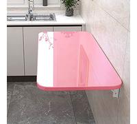 Mesa plegable de pared, escritorio desplegable que ahorra espacio para lavandería y comedor, banco de trabajo plegable versátil, solución ligera y elegante para la oficina en casa