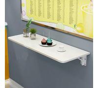 Mesa plegable de pared, escritorio flotante que ahorra espacio para espacios pequeños, mesa de comedor versátil para uso doméstico y de oficina