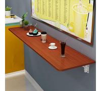 Mesa plegable de pared, escritorio flotante que ahorra espacio para espacios pequeños, mesa de comedor versátil para uso doméstico y oficina, perfecta para una vida compacta