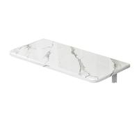 Mesa Plegable de Pared - Escritorio Flotante versátil para Cocina, Comedor o balcón - Mesa de Pared Que Ahorra Espacio para Sala de Estar, Bar o Uso Exterior (Color: Negro)