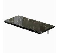Mesa Plegable de Pared - Escritorio Flotante versátil para Cocina, Comedor o balcón - Mesa de Pared Que Ahorra Espacio para Sala de Estar, Bar o Uso Exterior (Color: Negro)