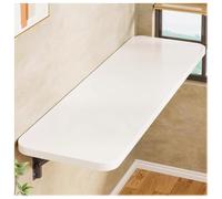Mesa Plegable de Pared, Mesa Abatible Multifuncional para Cocina, Comedor y Estudio,Blanca,100X30cm