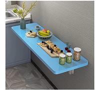 Mesa plegable de pared, mesa plegable de hoja abatible montada en la pared para oficina, hogar, cocina, mesa de pared, cocina, mesa de comedor, escritorio para comedor, estudio, cocina, cena (60x40cm