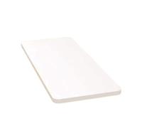 Mesa plegable de pared, mesa plegable para ahorrar espacio, mesa plegable flotante, mesa colgante estable, adecuada para apartamentos, estudios, dormitorios, color blanco
