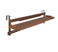 Mesa plegable de pared para cocina y balcón, ligera y fácil de instalar, perfecta para espacios pequeños (madera de carbón, 90 cm)