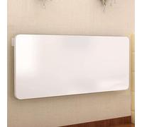 Mesa Plegable de Pared para lavandería, Resistente, de Madera lacada con alas abatibles para Comedor o Cocina, diseño Compacto (120 x 60 cm / 47 x 24 Pulgadas)