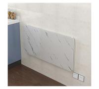 Mesa plegable de pared que ahorra espacio, escritorio de hojas caídas para lavandería y comedor, mesa plegable compacta de 120 x 50 cm, para oficina en casa y espacios pequeños