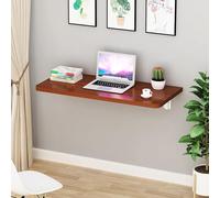 Mesa plegable de pared, soportes de metal resistentes que ahorran espacio, ideal para cocina, lavandería, hogar, bar, comedor, diseño compacto para espacios pequeños