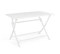 Mesa plegable. Elin 110X70 Blanco Lh30