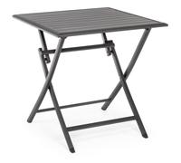 Mesa plegable. Elin 70X70 Antracita Lh32