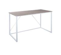 Mesa Plegable ''Elmo'' de Color Blanco en Madera de Haya