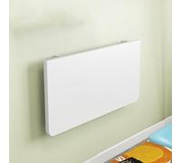 Mesa plegable flotante montada en la pared con soportes, escritorio de hojas abatibles que ahorra espacio for habitaciones pequeñas, hogar, oficina, cocina, comedor, estante compacto for computadora p