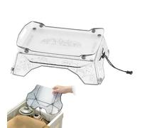 Mesa plegable genérica, mesa portátil de playa, 10,43 x 4,33 x 6,61 pulgadas, compacta ligera Tray for Picnic, Fishing, Hiking, 2 en 1 al aire libre Travel with Carry Bag and Camping Gear