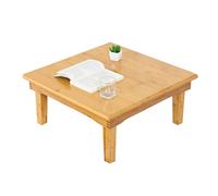 Mesa plegable japonesa Kotatsu, mesa de comedor y centro de perfil bajo para sentarse y té, perfecta para sala de estar, oficina, cafetería, granja y reuniones acogedoras