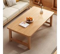 Mesa plegable japonesa, mesa Kotatsu portátil de madera, mesa de comedor baja plegable para té/aperitivos, mesa de desayuno compacta, ideal para espacios pequeños