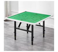 Mesa plegable Mahjong, mesa de juego plegable de 31 pulgadas con superficie verde y cajón, portátil para mahjong, dominó, póquer, juegos de cartas