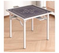 Mesa plegable Mahjong, mesa de juego portátil de 34 pulgadas con cajón, para mahjong, dominó, póquer, juegos de cartas