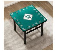 Mesa plegable Mahjong, mesa portátil abatible con superficie de juego para mahjong, dominó, póquer y juegos de cartas