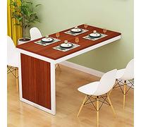 Mesa plegable montada en la pared blanca, banco de trabajo convertible que ahorra espacio, escritorio multifunción con hojas caídas para oficina, cocina, lavandería y dormitorio, diseño MDF