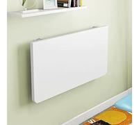 Mesa plegable montada en la pared de 60 cm y 120 cm, escritorio que ahorra espacio para comedor, estudio, cocina y balcón, estación de trabajo portátil, diseño compacto