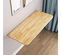 Mesa plegable montada en la pared, diseño que ahorra espacio, para lavandería y cocina, fácil montaje, mesa de comedor flotante para uso en casa, oficina y restaurante