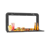 Mesa plegable montada en la pared, escritorio externo compacto para colgar, para caravana, picnic, cocina y comedor