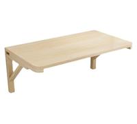 Mesa plegable montada en la pared, escritorio flotante compacto para oficina en casa o espacios pequeños, diseño que ahorra espacio para un uso eficiente de áreas limitadas
