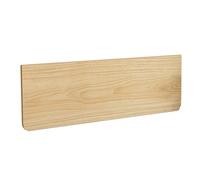 Mesa plegable montada en la pared, escritorio flotante que ahorra espacio para laptop, estudio, comedor y más en balcón, dormitorio, baño, cocina, acabado de nogal claro (100 x 20 cm)