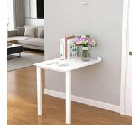 Mesa plegable montada en la pared, escritorio multifuncional que ahorra espacio, diseño plegable para comedor o computadora, ideal para espacios pequeños