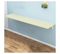 Mesa plegable montada en la pared, escritorio plegable grueso con soporte triangular para mayor estabilidad, diseño que ahorra espacio para balcón, restaurante, cafetería y uso doméstico