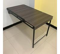 Mesa plegable montada en la pared, escritorio plegable que ahorra espacio con soporte de hierro para hogares pequeños, cocina y zonas de comedor