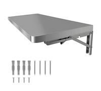 Mesa plegable montada en la pared, estante de cocina y lavandería, solución de almacenamiento que ahorra espacio