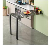 Mesa plegable montada en la pared, mesa de cocina, escritorio montado en la pared, mesa de hojas de trabajo de banco de trabajo, para espacios pequeños, oficina en casa, garaje, sótano, cocina